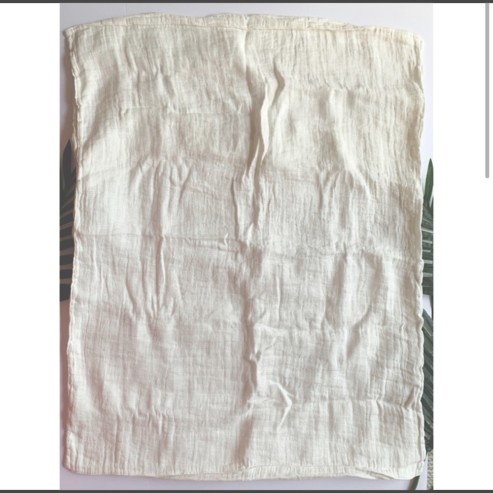 Restoration Hardware Italian Crinkled Sham